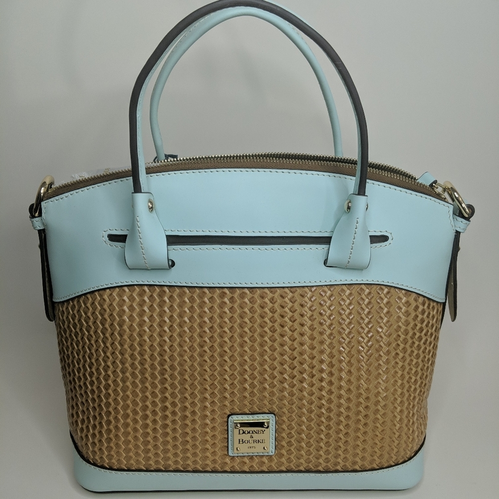 Dooney & Bourke Domed Satchel Woven NWT